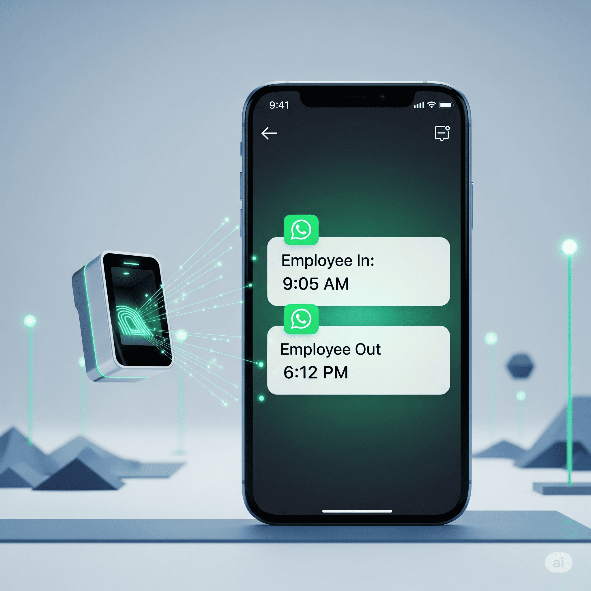 WhatsApp Attendance Notification